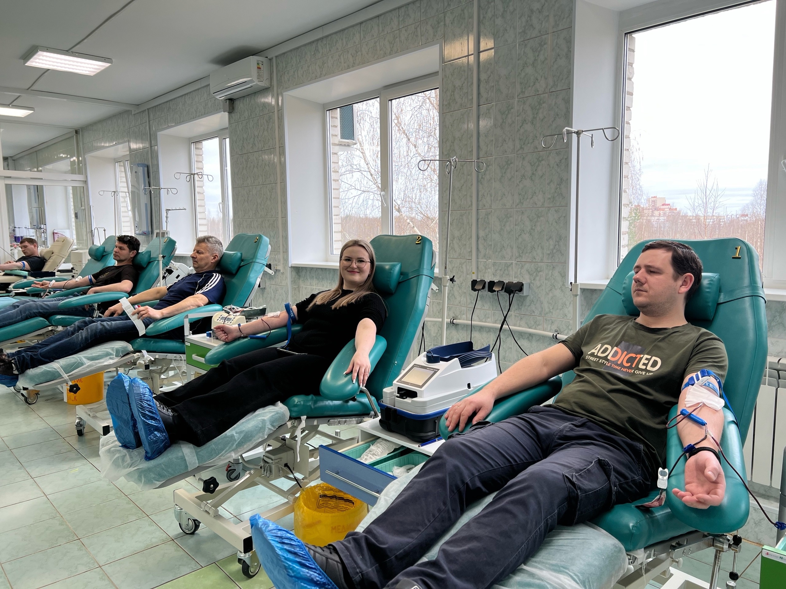 Добро по-ленинградски: в честь Национального дня донора в Тосно массово сдавали кровь